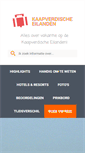 Mobile Screenshot of kaapverdischeeilanden.org